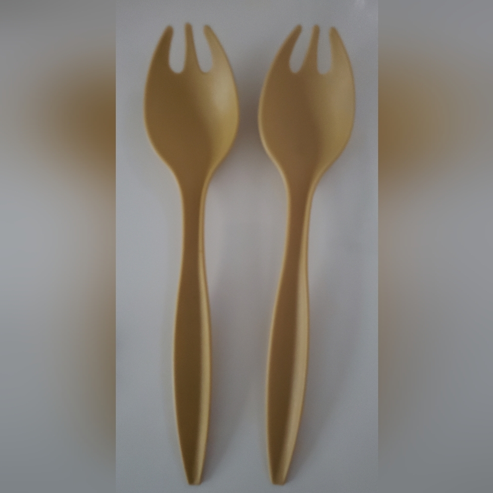 Vintage Tupperware Salad Prongs - Picture 1 of 6